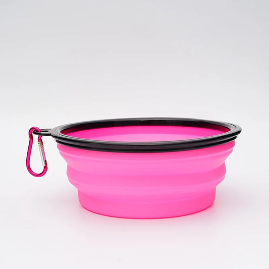 Collapsible Travel Pet Bowl (Silicone)